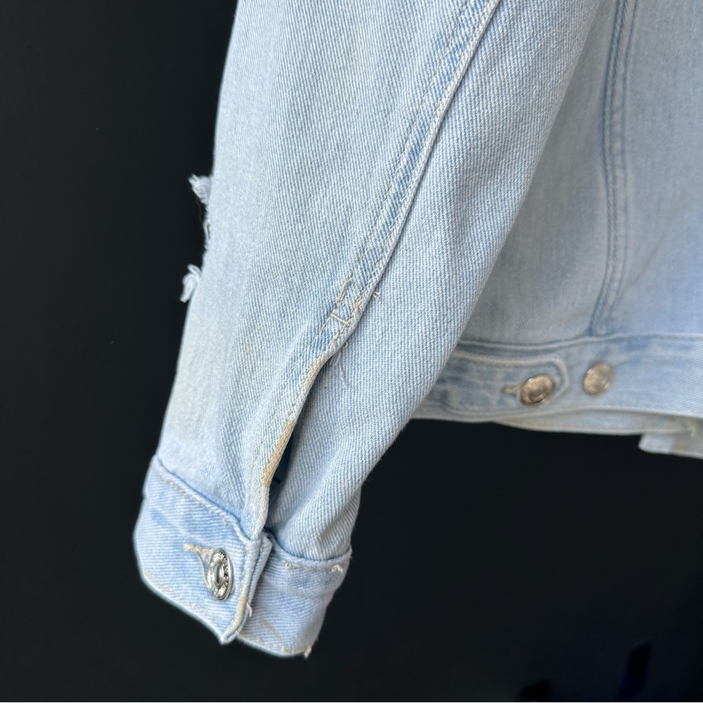 Forever 21 Ripped Jean Jacket - Picture 6 of 6